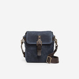 Oxford Blue Waxed Canvas